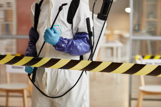 Professional Infectious Disease Decontamination technician working in Hampton, TN